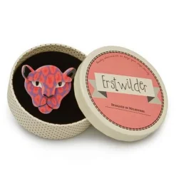 Erstwilder Chasing Sheeba Cheetah Brooch^ Brooches