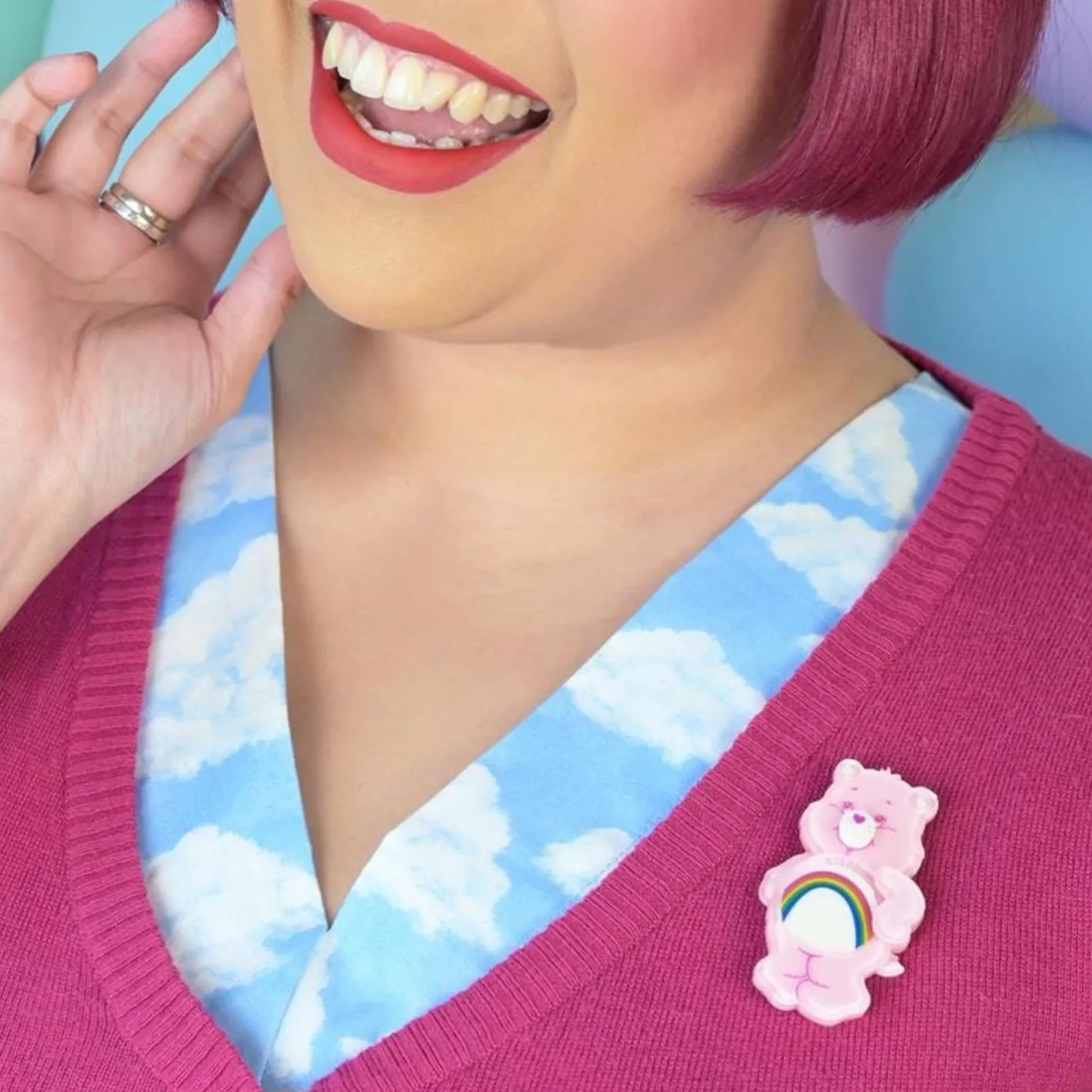 Erstwilder Cheer Bear Brooch^ Brooches