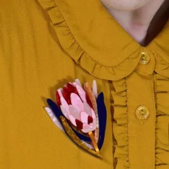 Erstwilder Cheer For Protea Brooch^ Brooches