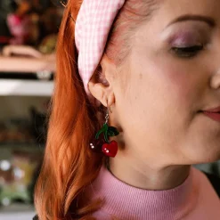 Erstwilder Cherry Kiss Earrings^ Earrings