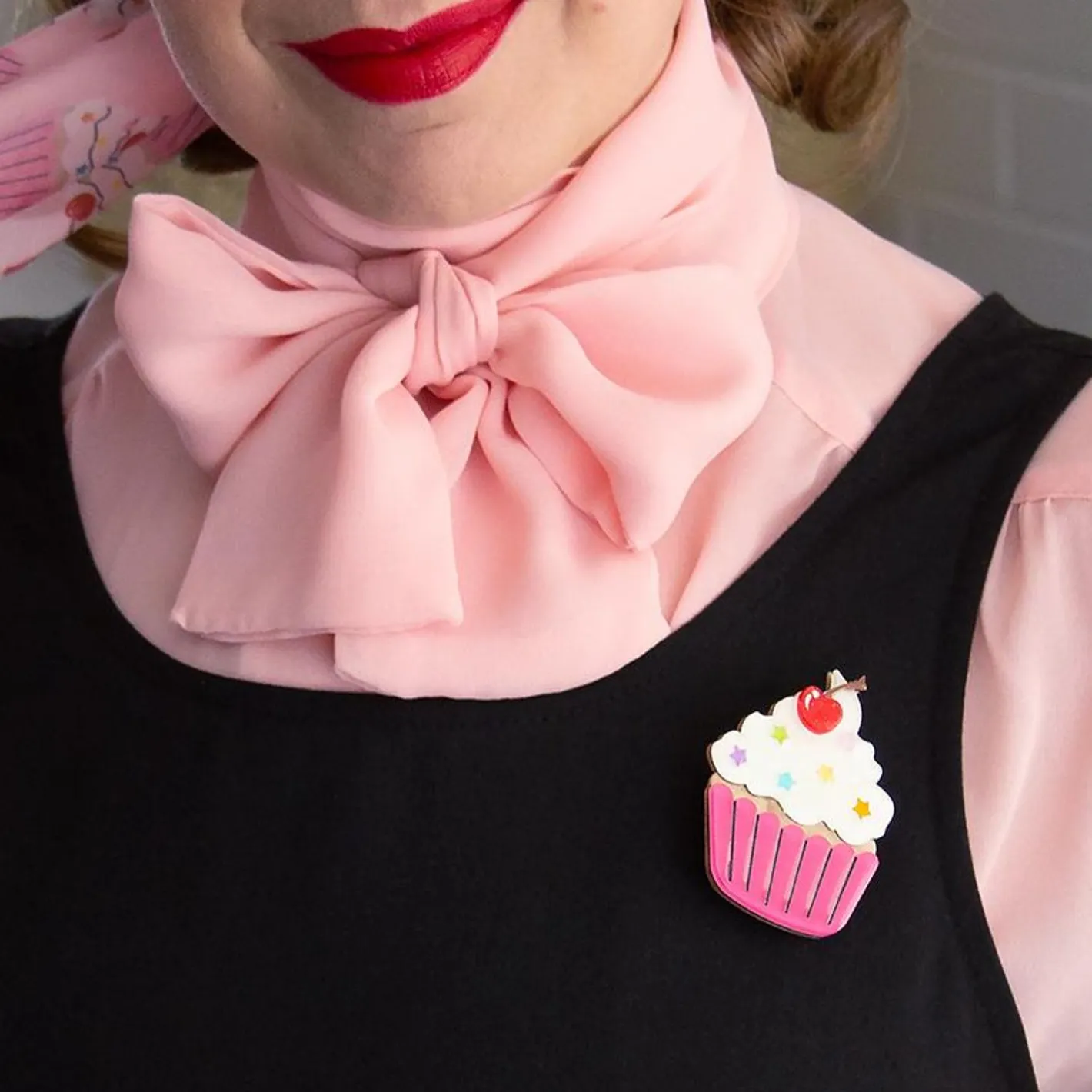 Erstwilder Cherry On Top Brooch^ Brooches