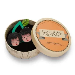 Erstwilder Cherry Twins Brooch^ Brooches