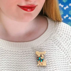 Erstwilder Chi Chi Chihuahua Mini Brooch^ Brooches
