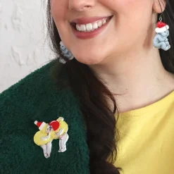 Erstwilder Christmas Kisses Brooch^ Brooches