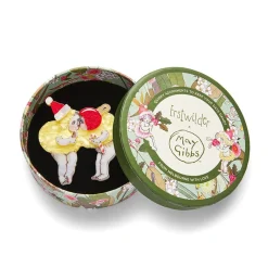 Erstwilder Christmas Kisses Brooch^ Brooches