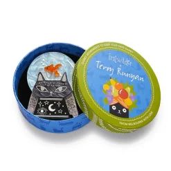 Erstwilder Clairvoyant Cat Brooch^ Brooches