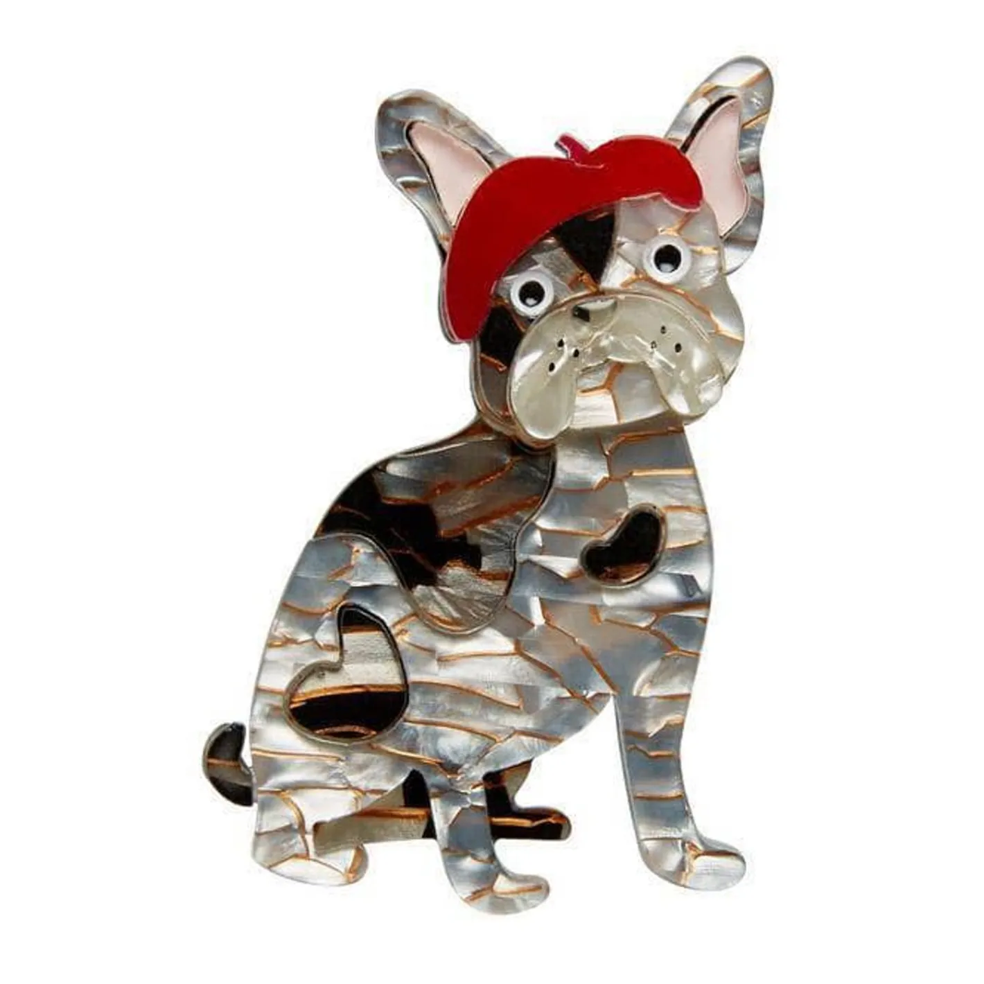 Erstwilder Claude The Chic Dog Brooch^ Brooches