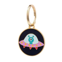 Erstwilder Close Encounter Enamel Pet Charm^ Enamel Key Rings