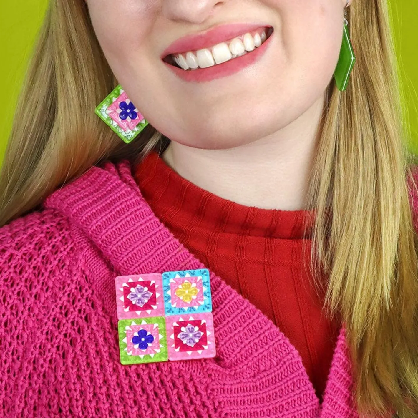 Erstwilder Closed Stitch Collection Brooch^ Brooches