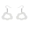 Erstwilder Cloud Glitter Resin Drop Earrings - White^ Essential Earrings