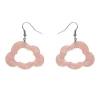Erstwilder Cloud Solid Glitter Resin Drop Earrings - Pink^ Essential Earrings