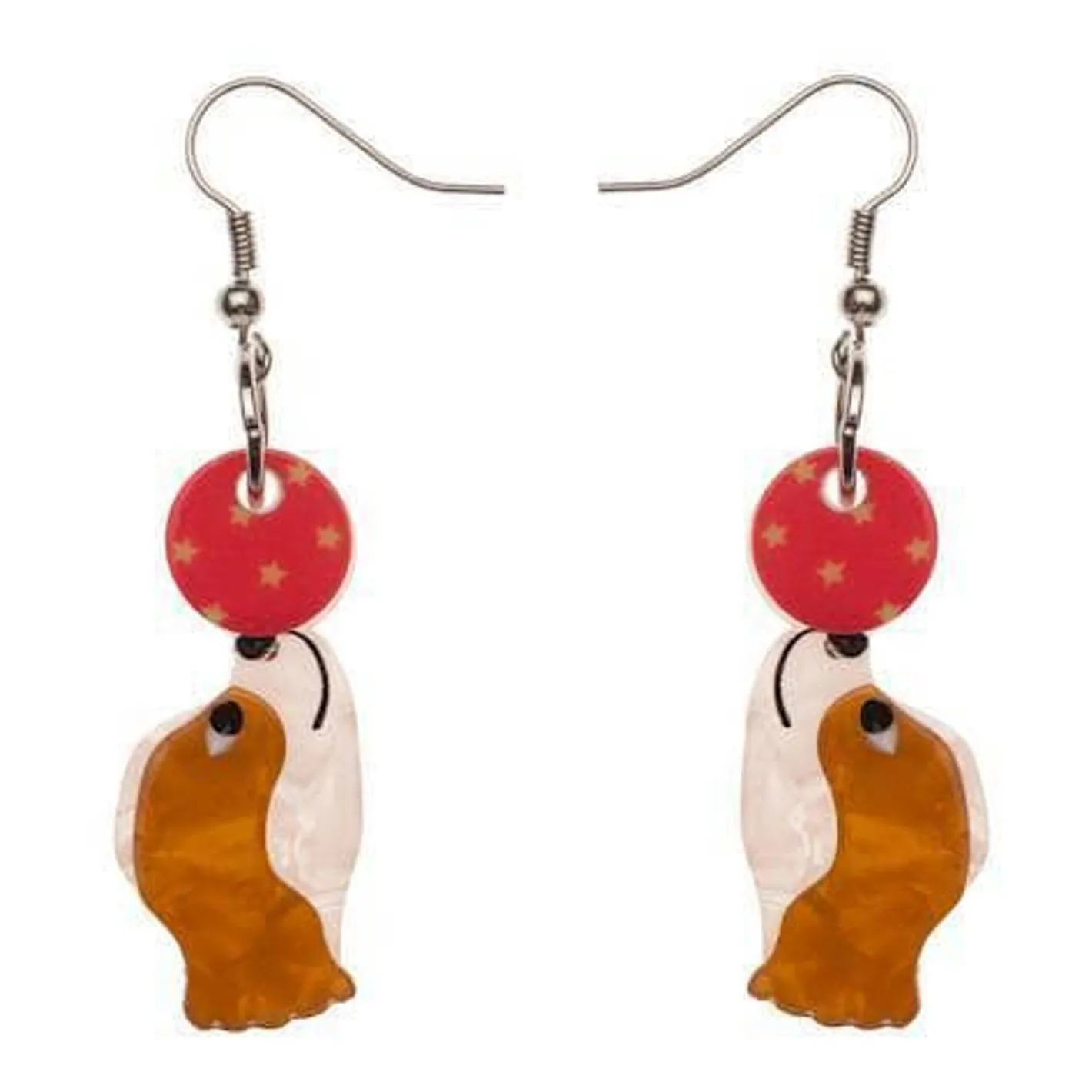 Erstwilder Coco The Clever Cavalier Earrings^ Earrings