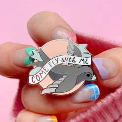 Erstwilder Come Fly With Me Enamel Pin^ Enamel Pins
