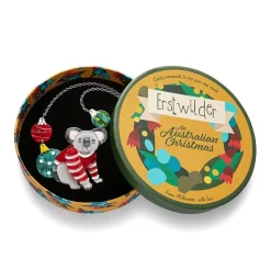 Erstwilder Comfy Christmas Koala Necklace^ Necklaces