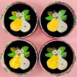 Erstwilder Compare The Pear Brooch^ Brooches