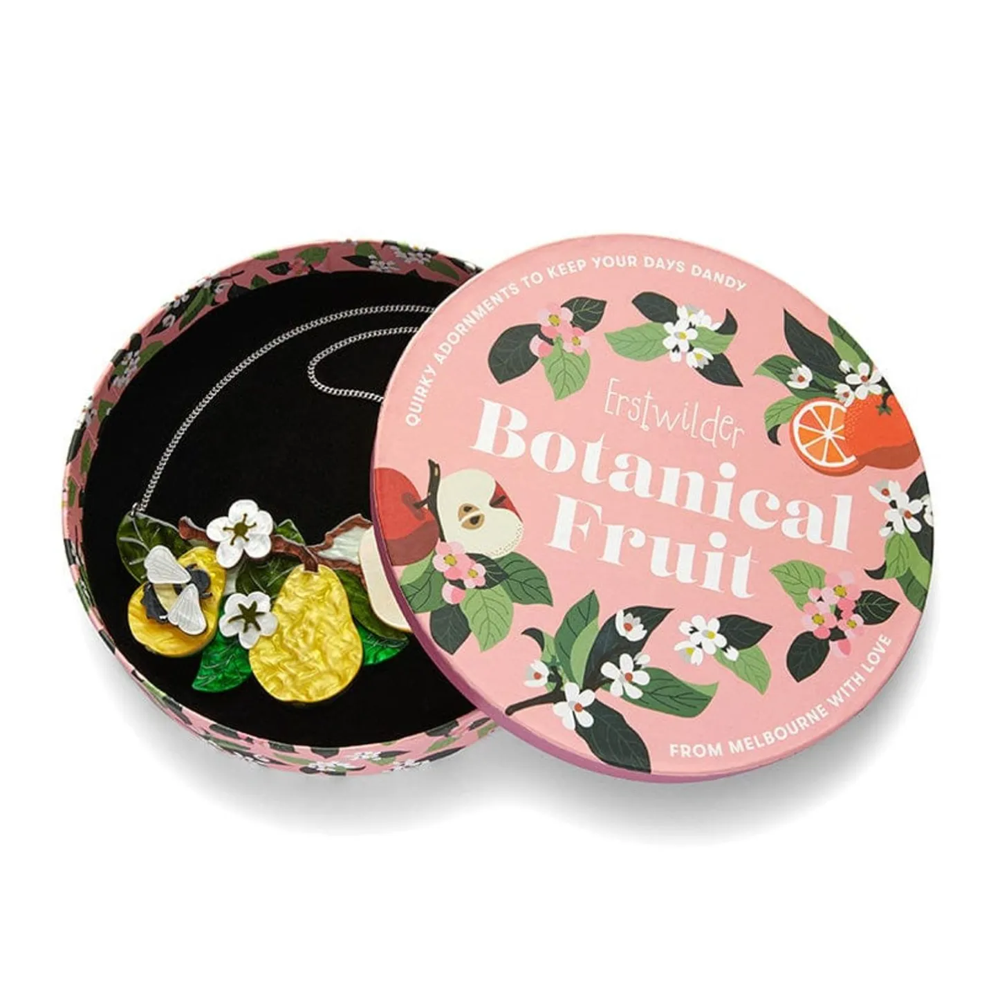 Erstwilder Compare The Pear Statement Necklace^ Necklaces