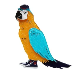 Erstwilder Corey The Macaw Brooch^ Brooches