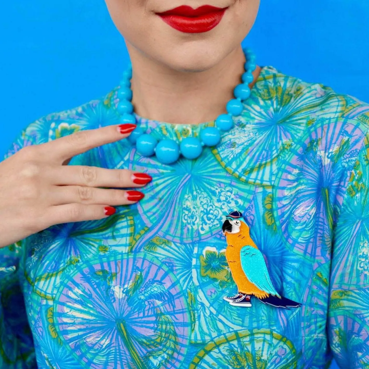 Erstwilder Corey The Macaw Brooch^ Brooches
