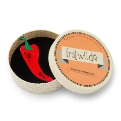 Erstwilder Cosas Picante Brooch^ Brooches