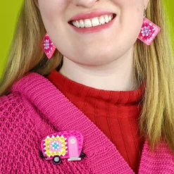 Erstwilder Cosiest Of Campers Brooch^ Brooches