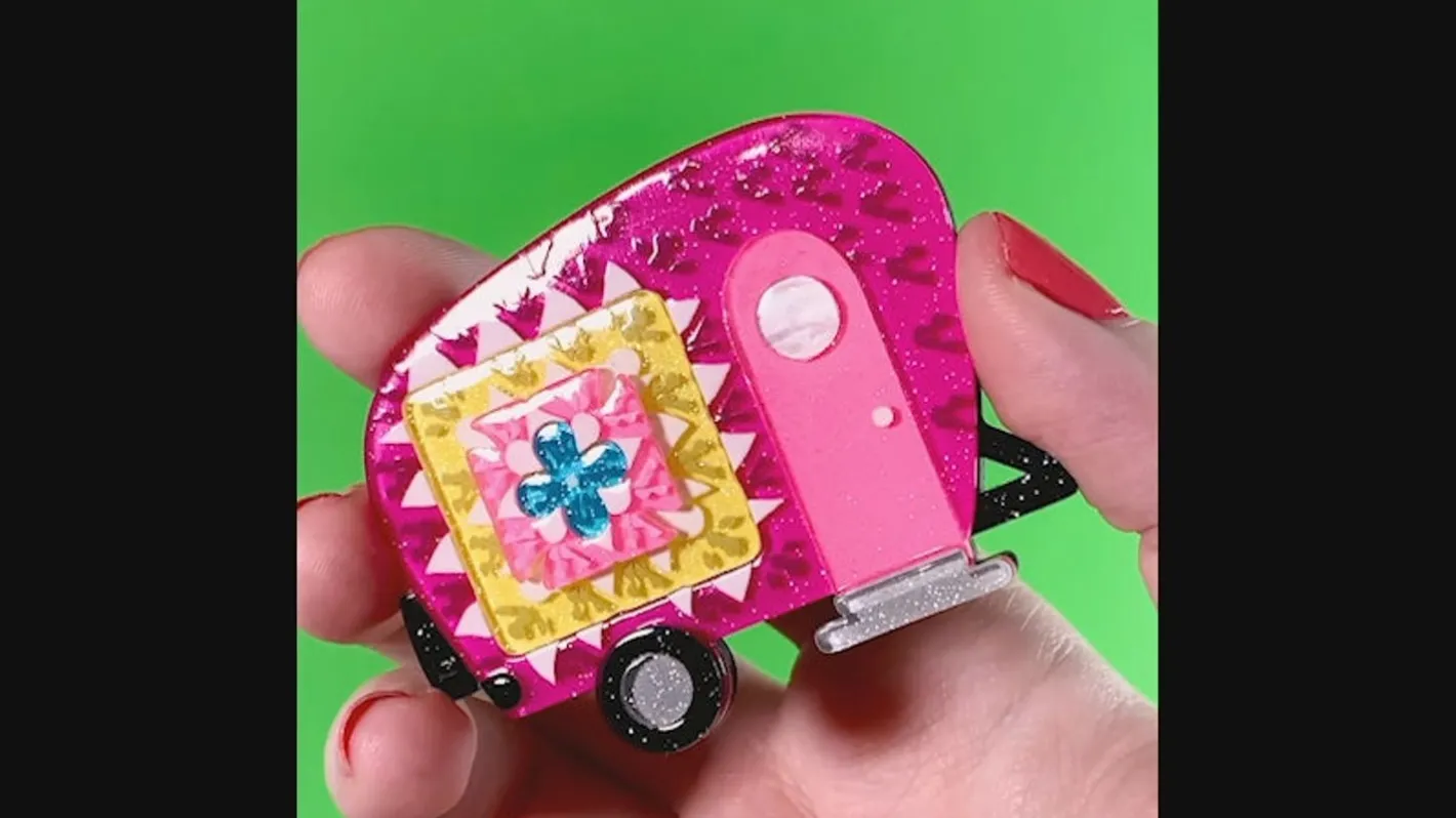 Erstwilder Cosiest Of Campers Brooch^ Brooches