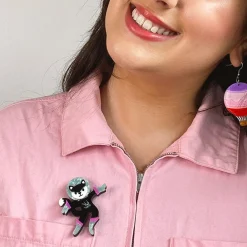 Erstwilder Cosmic Kitty Brooch^ Brooches