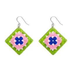 Erstwilder Cosy Comfort Earrings - Green^ Earrings