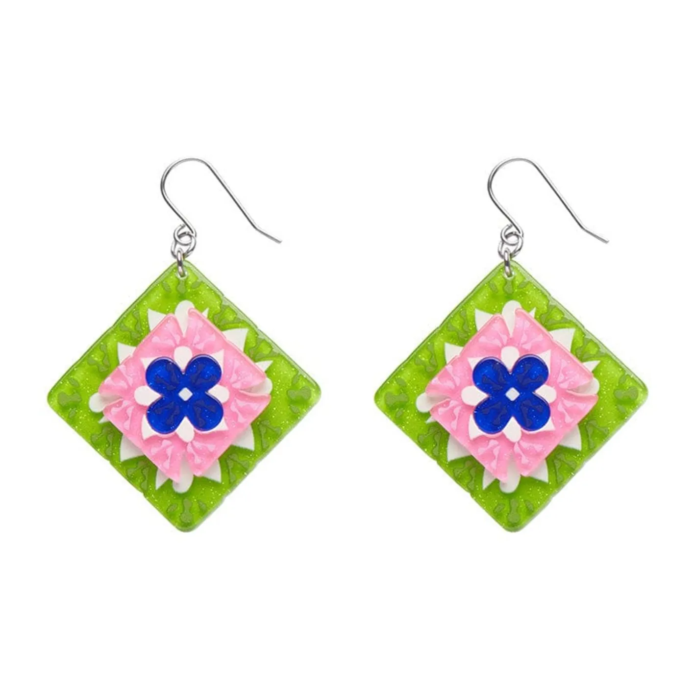 Erstwilder Cosy Comfort Earrings - Green^ Earrings