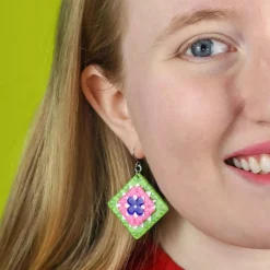 Erstwilder Cosy Comfort Earrings - Green^ Earrings