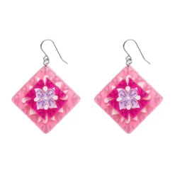 Erstwilder Cosy Comfort Earrings - Pink^ Earrings