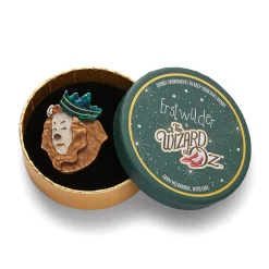 Erstwilder Cowardly Lion Brooch^ Brooches