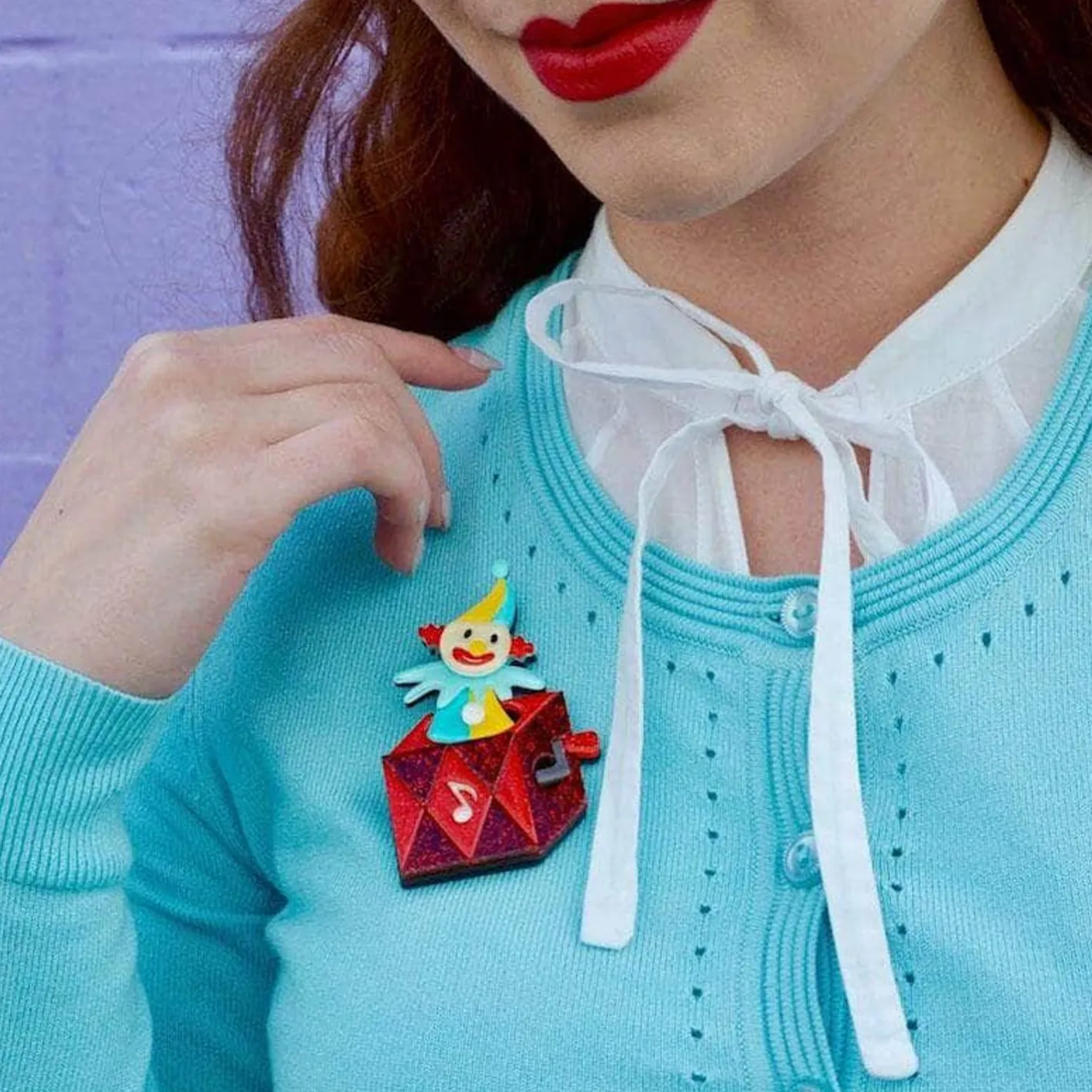 Erstwilder Cranky Jack Toy Brooch^ Brooches