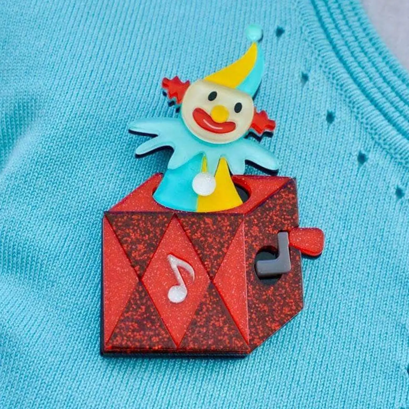 Erstwilder Cranky Jack Toy Brooch^ Brooches