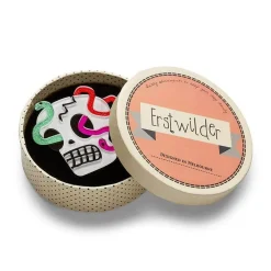 Erstwilder Creepy Cranium Brooch^ Brooches