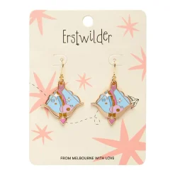 Erstwilder Cupid'S Aim Enamel Drop Earrings^ Enamel Earrings