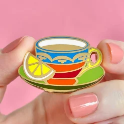 Erstwilder Cuppa Tea Enamel Pin^ Enamel Pins
