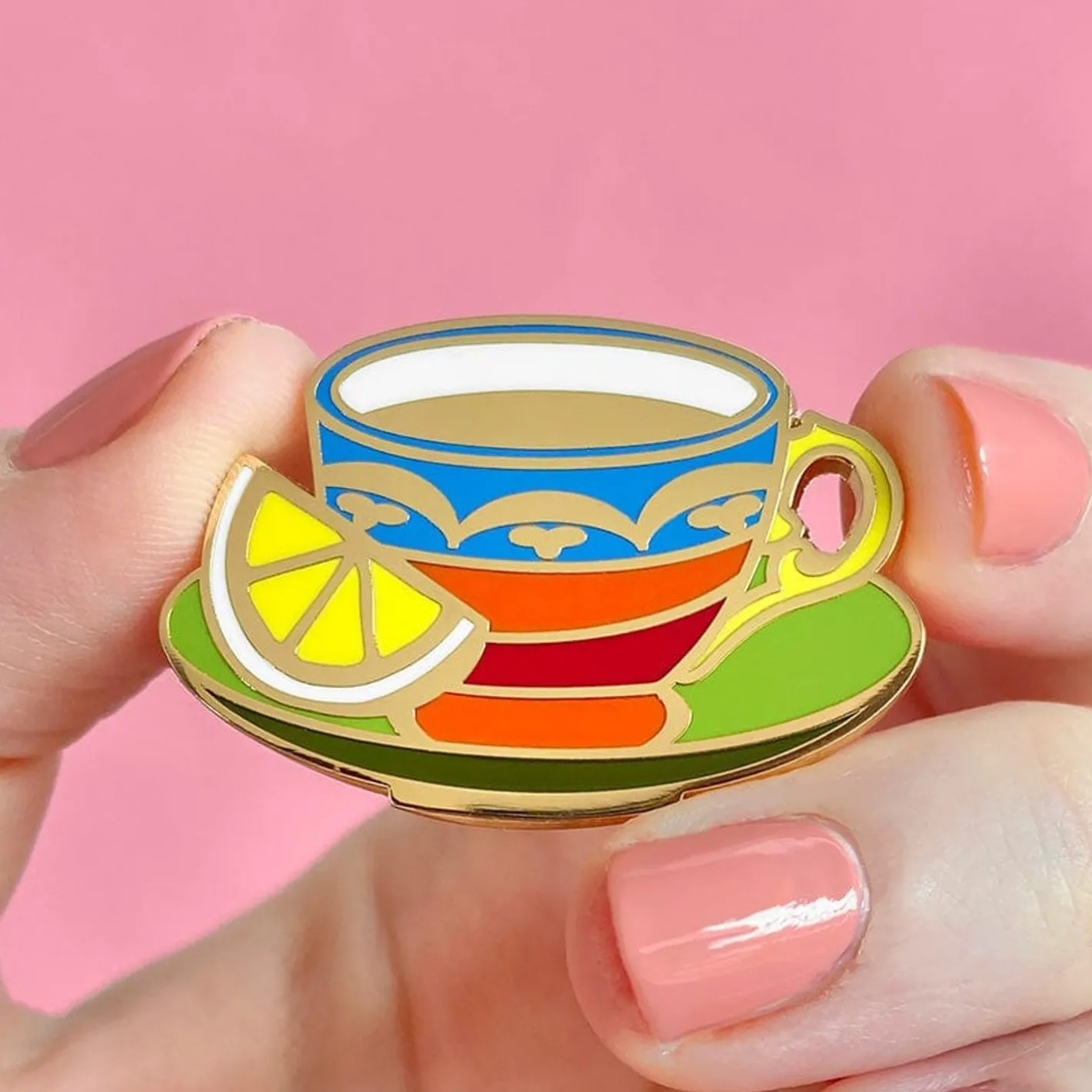 Erstwilder Cuppa Tea Enamel Pin^ Enamel Pins