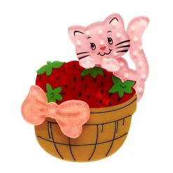 Erstwilder Curious Custard Brooch^ Brooches