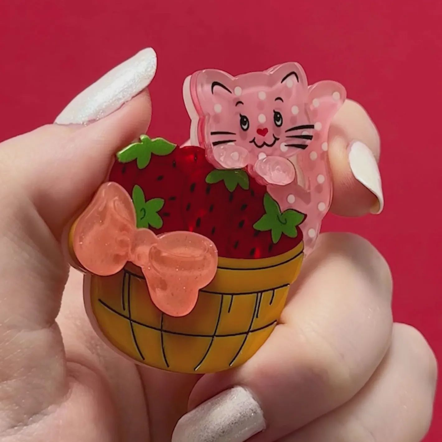 Erstwilder Curious Custard Brooch^ Brooches