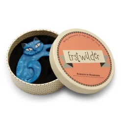 Erstwilder Curling Cassandra Cat Brooch^ Brooches