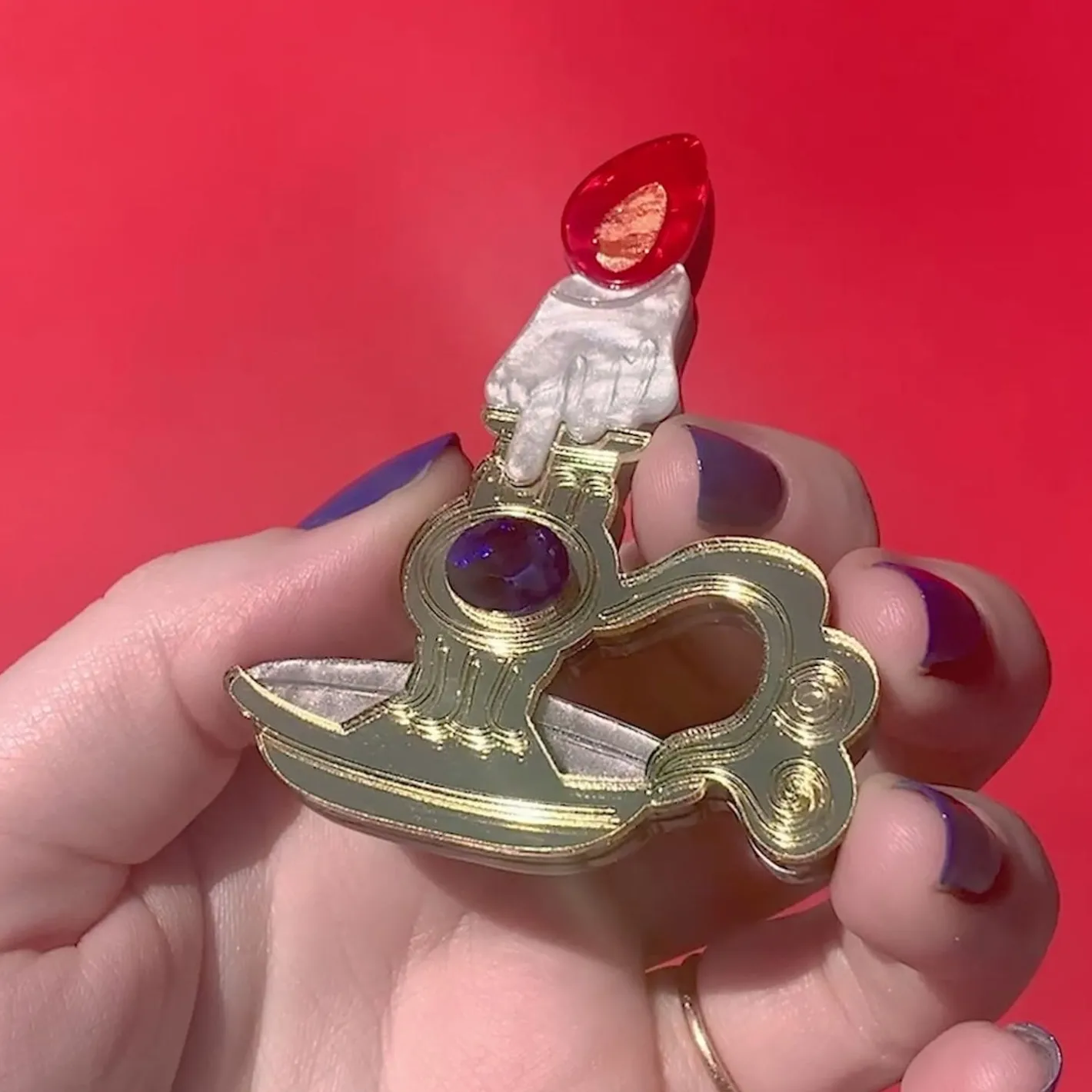 Erstwilder Curse The Darkness Brooch^ Brooches