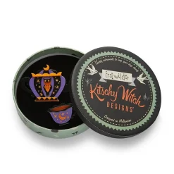 Erstwilder Cursed Cuppa? Brooch^ Brooches