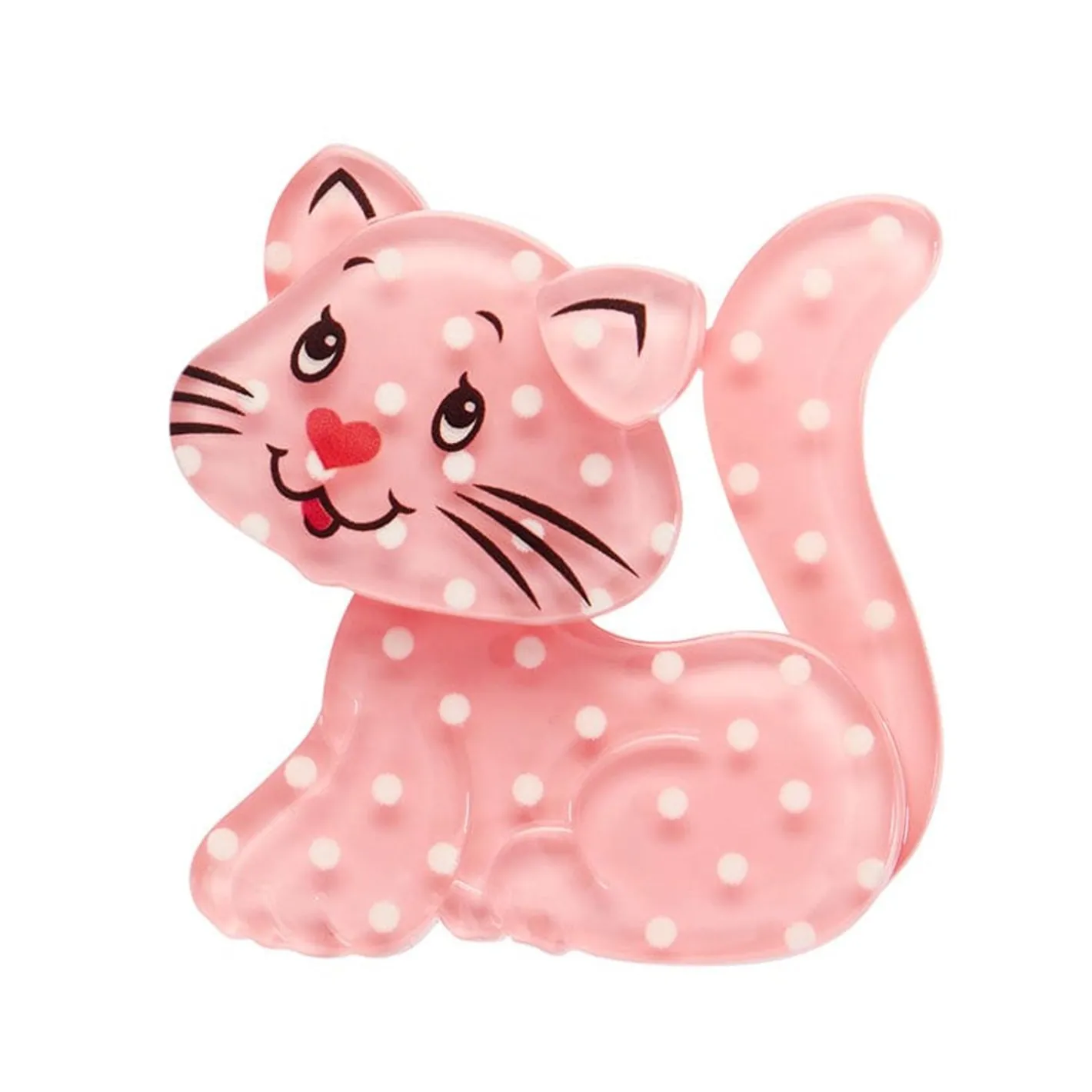 Erstwilder Custard Cat Mini Brooch^ Brooches