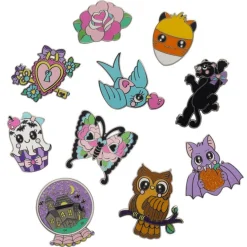 Erstwilder Cute & Spooky By Mimsy Enamel Pin Pack 10 Piece^ Enamel Pins