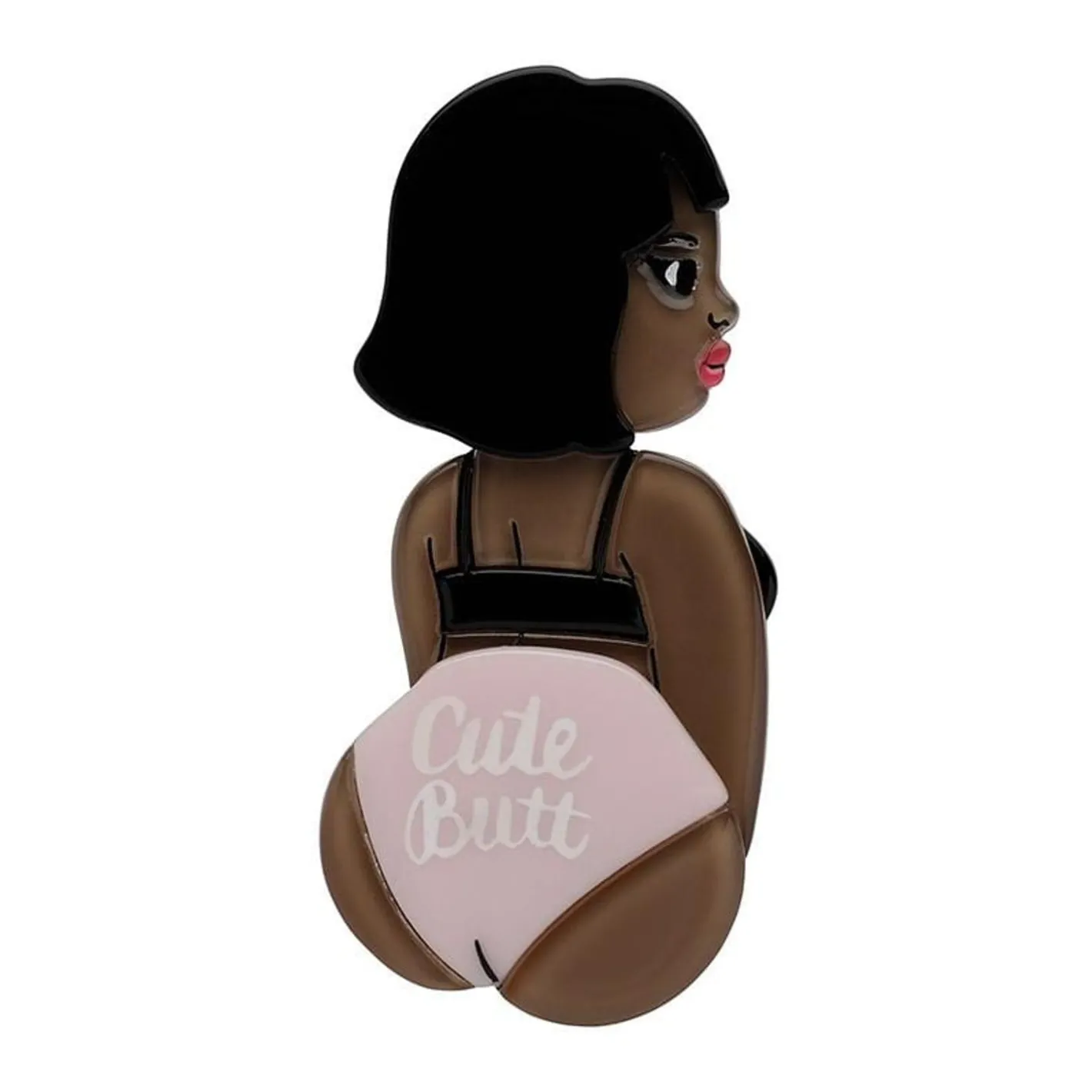 Erstwilder Cute Butt Club Brooch^ Brooches