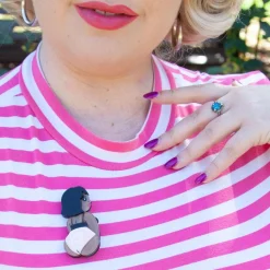 Erstwilder Cute Butt Club Brooch^ Brooches