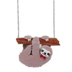 Erstwilder Cyril The Sloth Necklace^ Necklaces