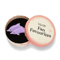 Erstwilder Dancing Dolphins Brooch^ Brooches