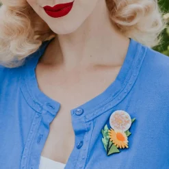 Erstwilder Dandelion'S Ballad Brooch^ Brooches