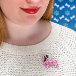 Erstwilder Dapper Dachsund Mini Brooch^ Brooches